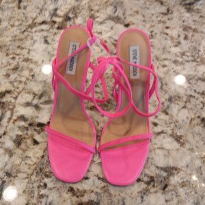 STEVE MADDEN NECTUR WOMEN'S PINK HEELS